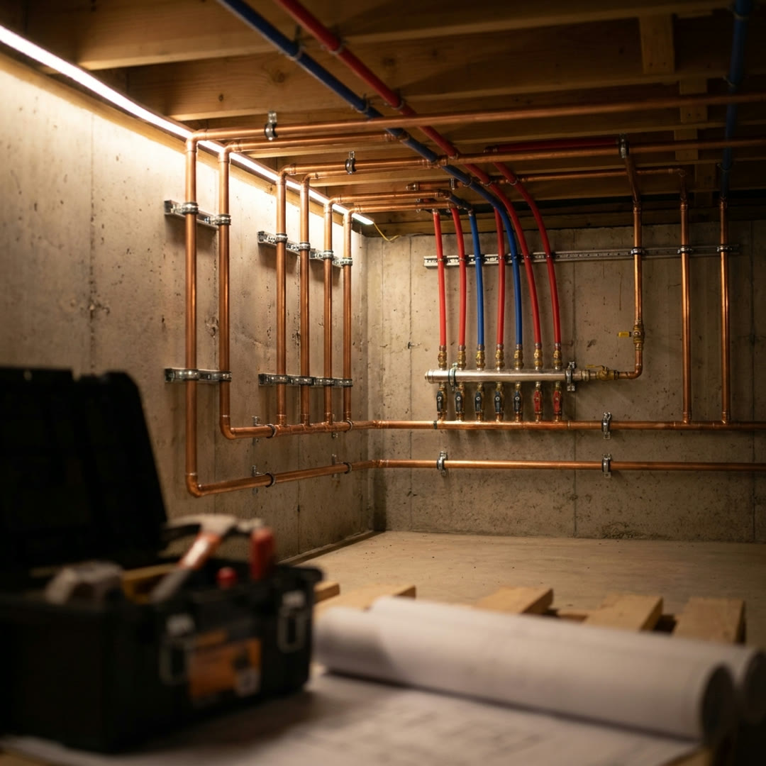 Plumbing repipe job
